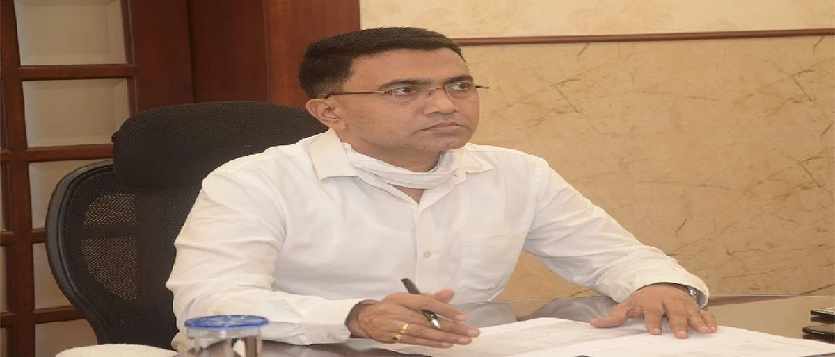 CM Pramod Sawant declares Restrictions in Goa