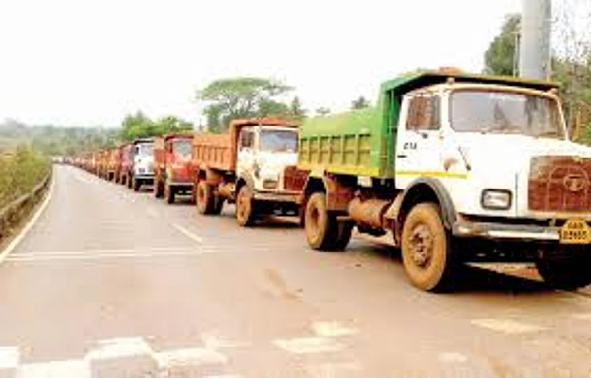 Mining trucks