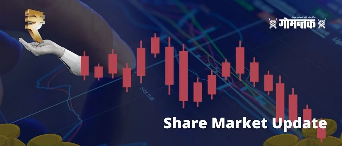 Share Market Update : आठवड्याच्या पहिल्याच सत्रात भांडवली बाजार कोसळला