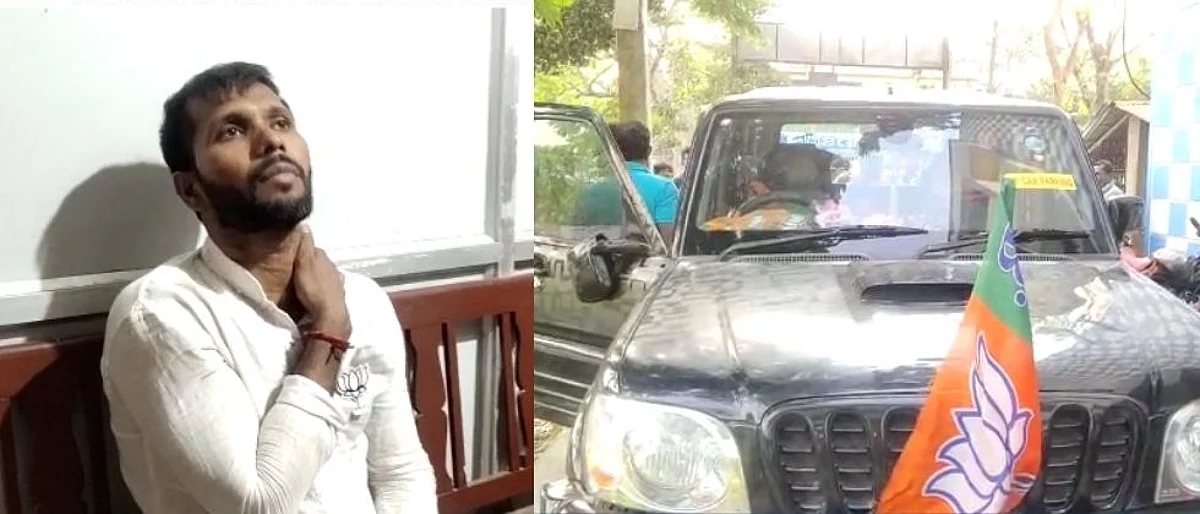 West Bengal : भाजपा उमेदवार अशोक दिंडाच्या गाडीवर हल्ला; टीएमसी समर्थकांवर आरोप