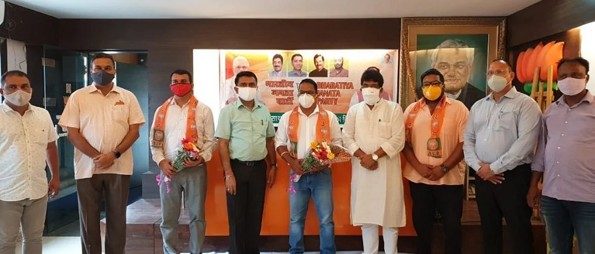 म्हापसा पालिकेच्या विरोधी गटातील तीन नगरसेवकांचा भाजपमध्ये प्रवेश!