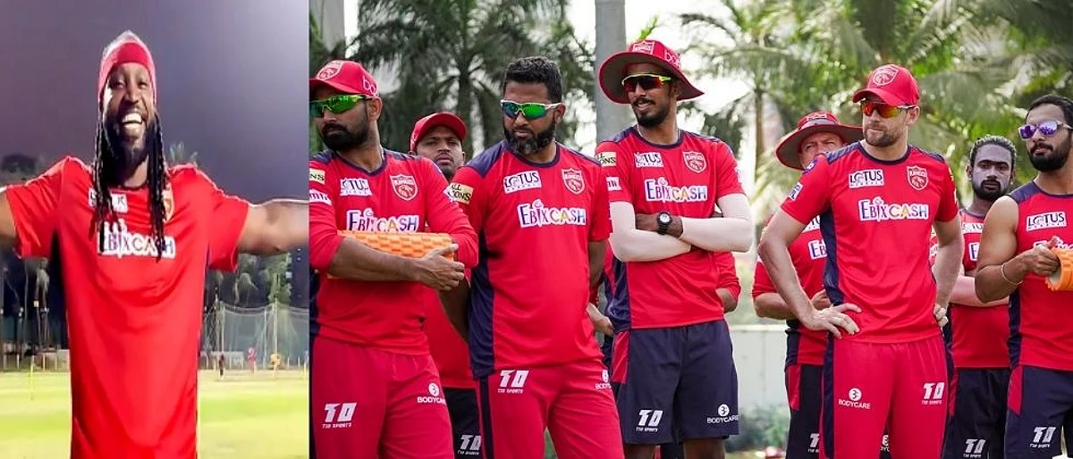 IPL2021 : मायकल जॅक्सनच्या गाण्यावर ख्रिस गेलचा अफलातून डान्स; पहा व्हिडिओ