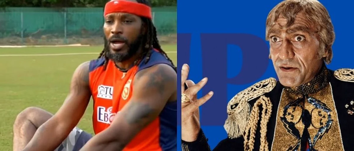 IPL 2021: युनिव्हर्स बॉसला लागले बॉलिवूडचे वेड; पहा Video