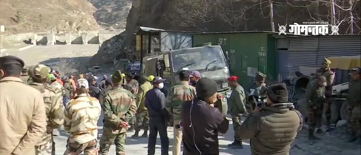 Uttarakhand Accident : चामोलीतील बचाव कार्यात अडथळा; बोगद्यातून येऊ लागले पाणी