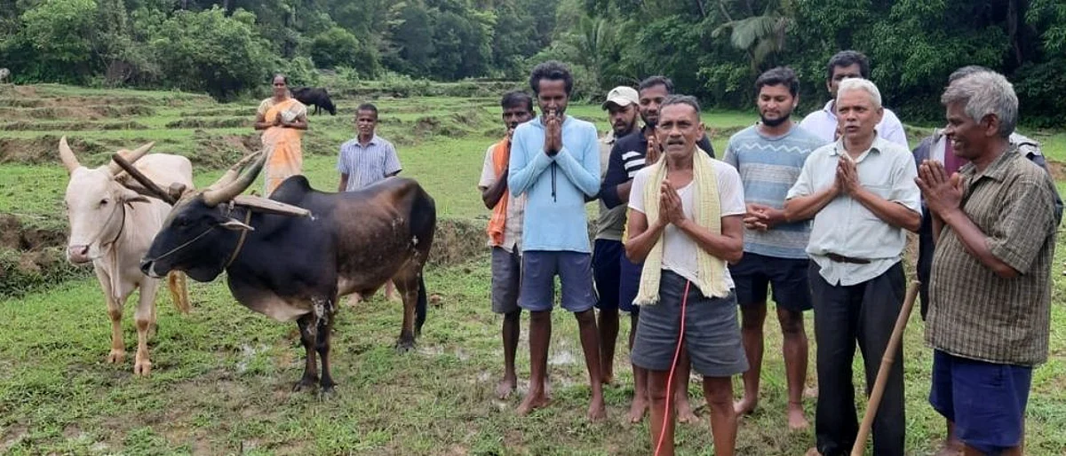 तळकोकणात" मिरग "पूजण्याची प्रथा कायम..