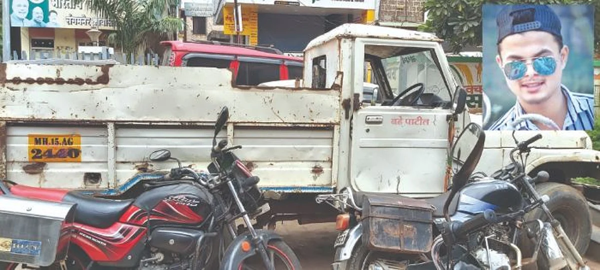 वाळू वाहतूक करणार्या पिकअपच्या धडकेत युवकाचा मृत्यु