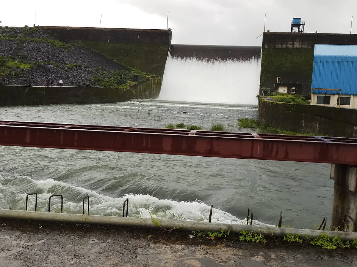 इगतपुरी तालुक्यातील भावली धरण अखेर ओव्हरफलो
