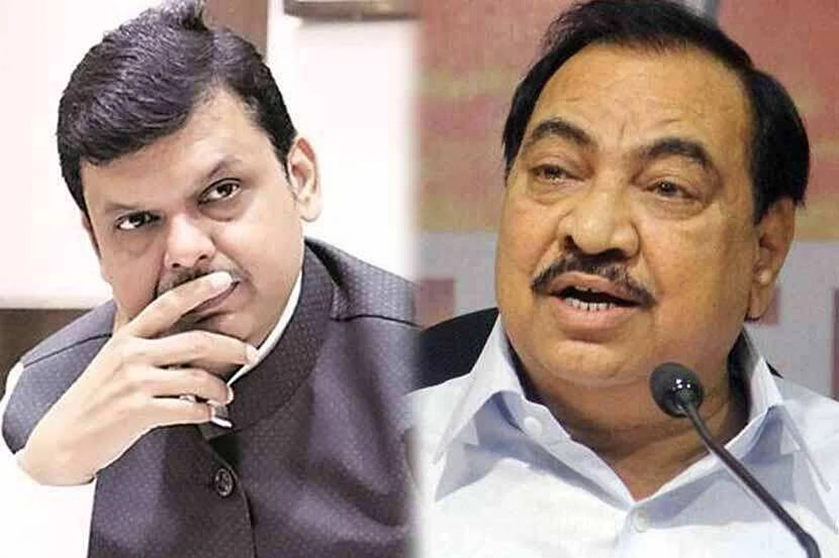 सत्ता नसल्याने फडणवीस पाण्यातून बाहेर काढलेल्या माशासारखे तडफडताहेत - खडसे