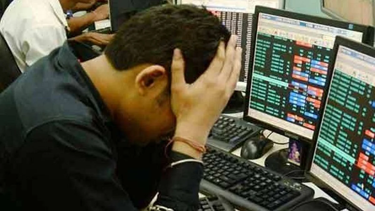 शेअर बाजार गडगडला; Sensex, Nifty मध्ये मोठी घसरण