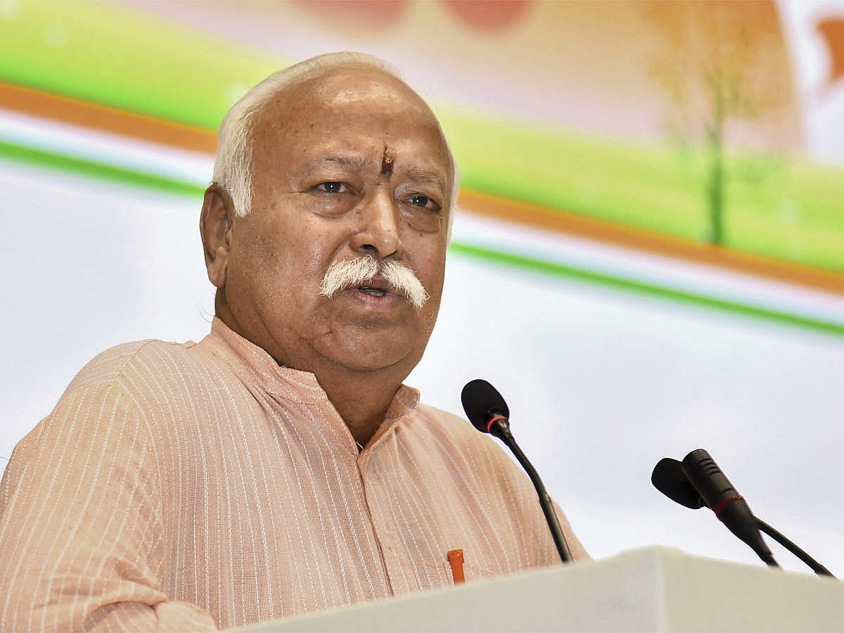 करोनाच्या पहिल्या लाटेनंतर गाफील राहिल्याने ‘हे’ संकट - मोहन भागवत