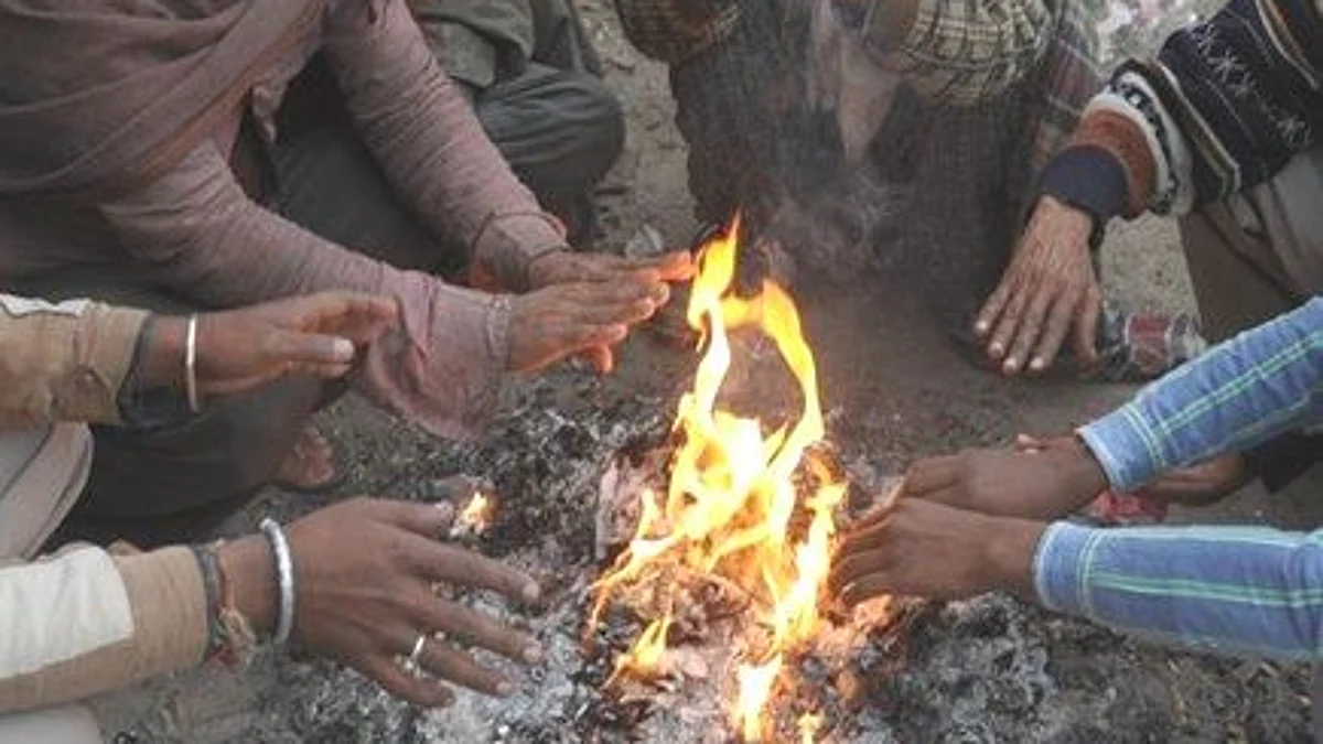 जिल्ह्यात हुडहुडी !