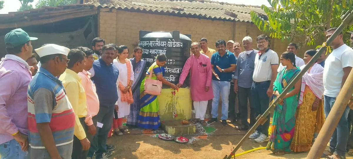 आपली आपुलकी संस्थेतर्फे तोरंगण शाळा पाणीदार