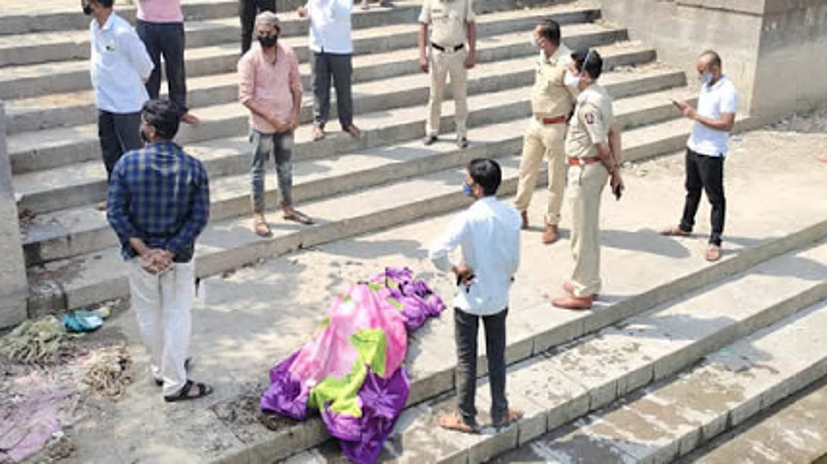 नेवासा : गणपती घाट येथे आढळला तरुणाचा मृतदेह