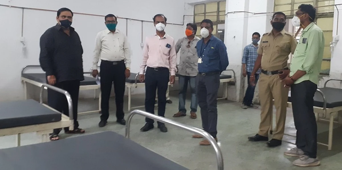 मनमाड येथे ३० बेडचे करोना सेंटर सुरु