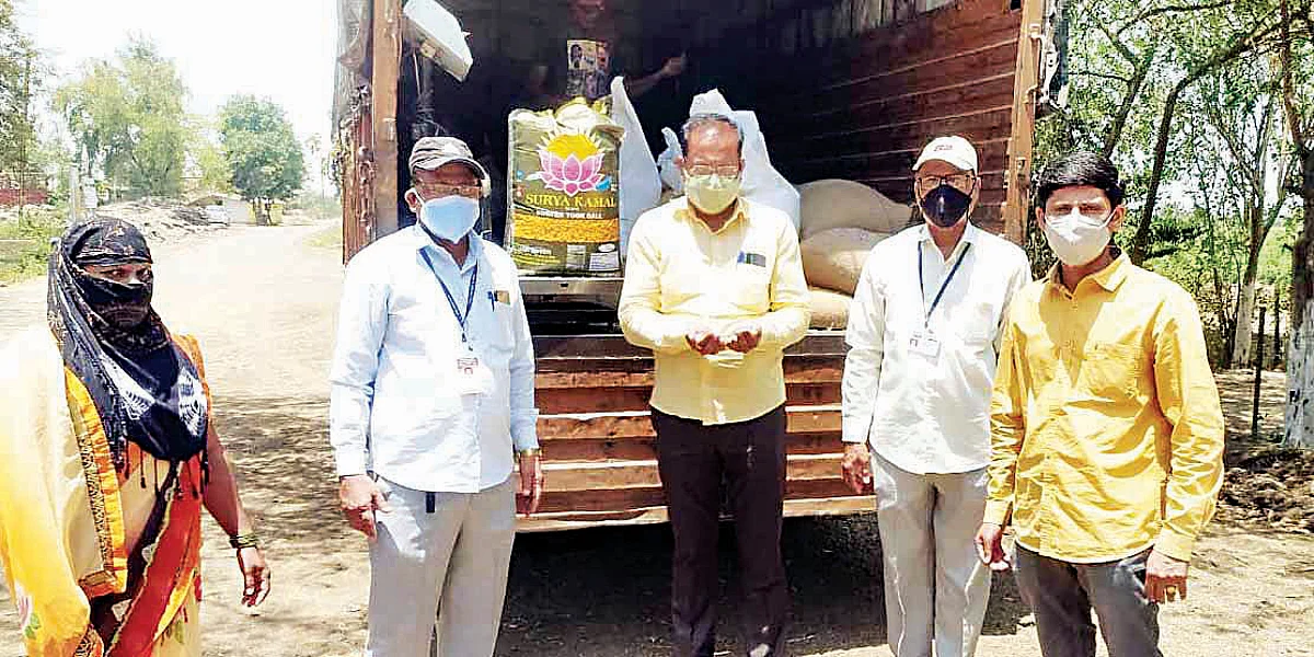 म्हेळुस्केला निकृष्ट प्रतीचा पोषण आहार