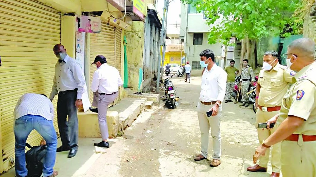 करोना नियमांचे उल्लंघन : पाच लाखाचा दंड वसूल