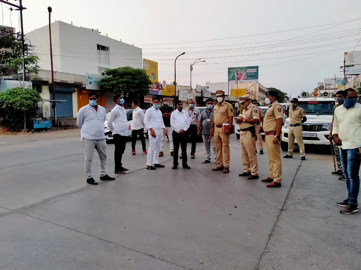 नगर शहरात सात दिवसांचा कडक लॉकडाऊन