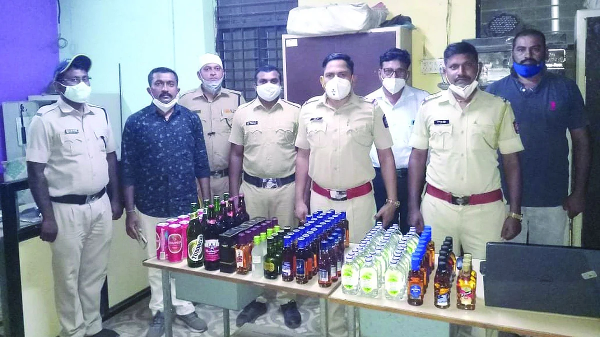 अवैध दारु विक्री करणारे हॉटेल केली सिल