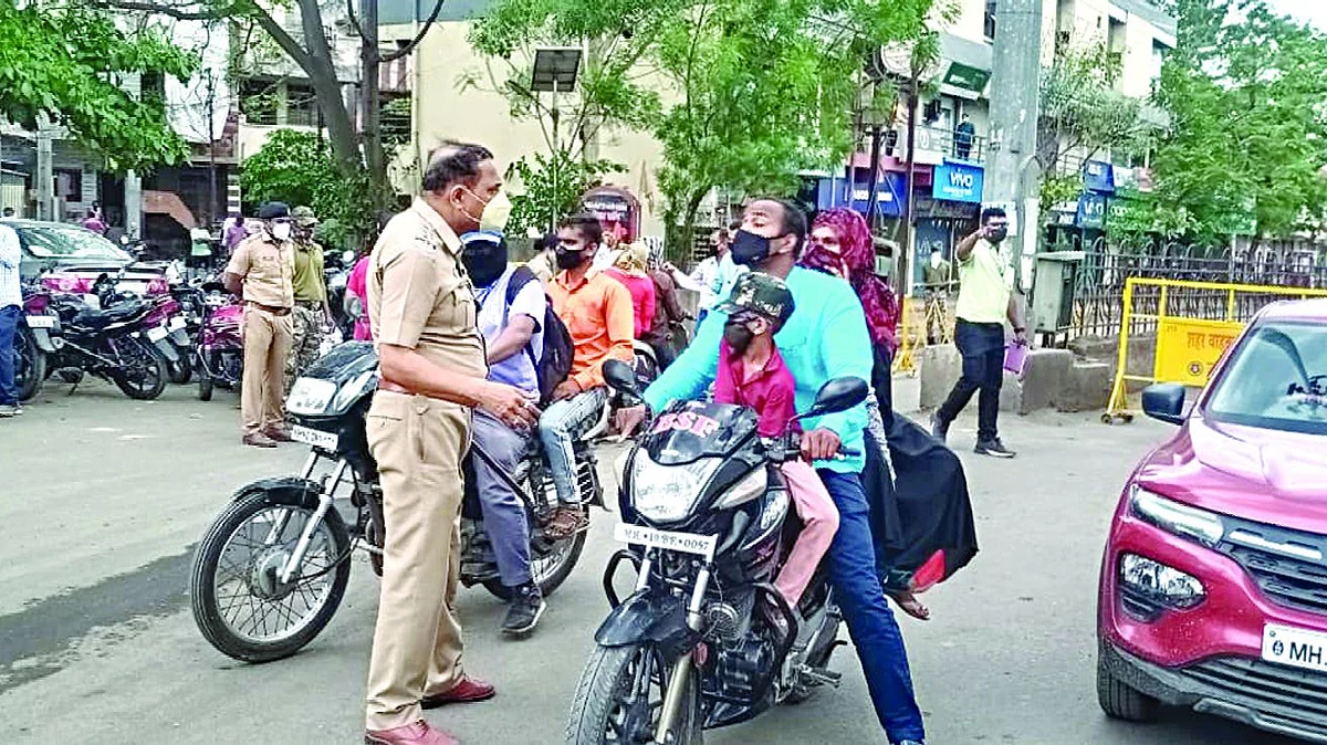 नियमांचे उल्लंघन करणार्यांकडून 13 हजारांचा दंड वसुल