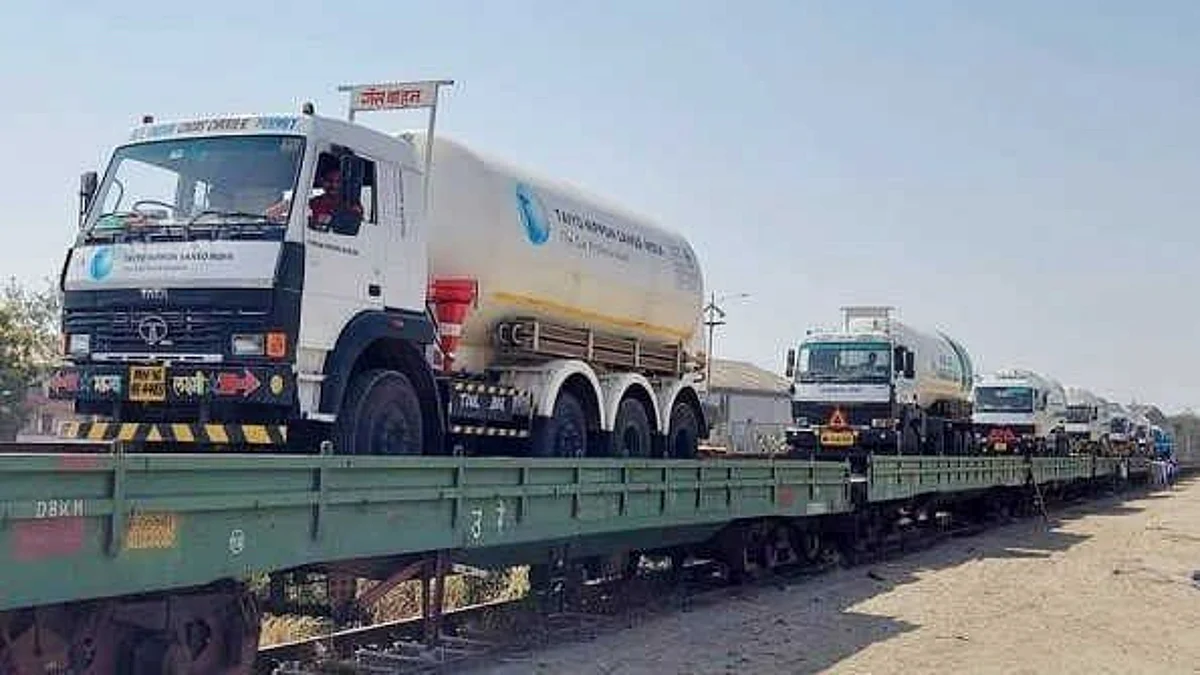 Twenty Oxygen Expresses delivered 1125 MT LMO