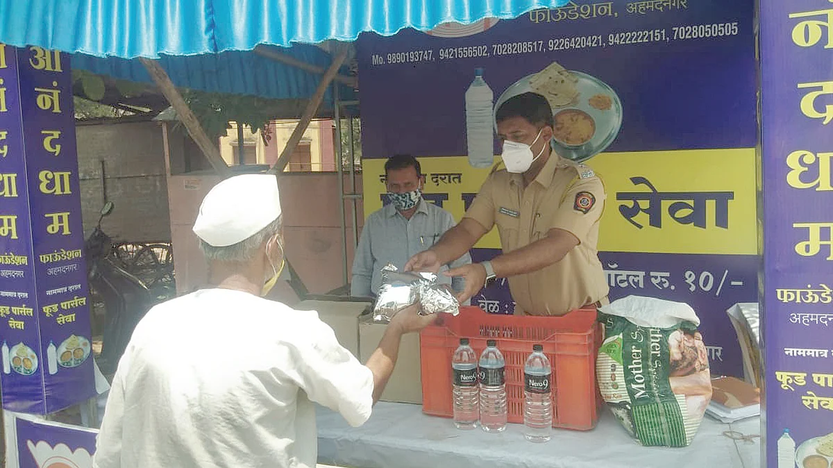 अन्नसेवा ठरतेय गरजूंना आधार