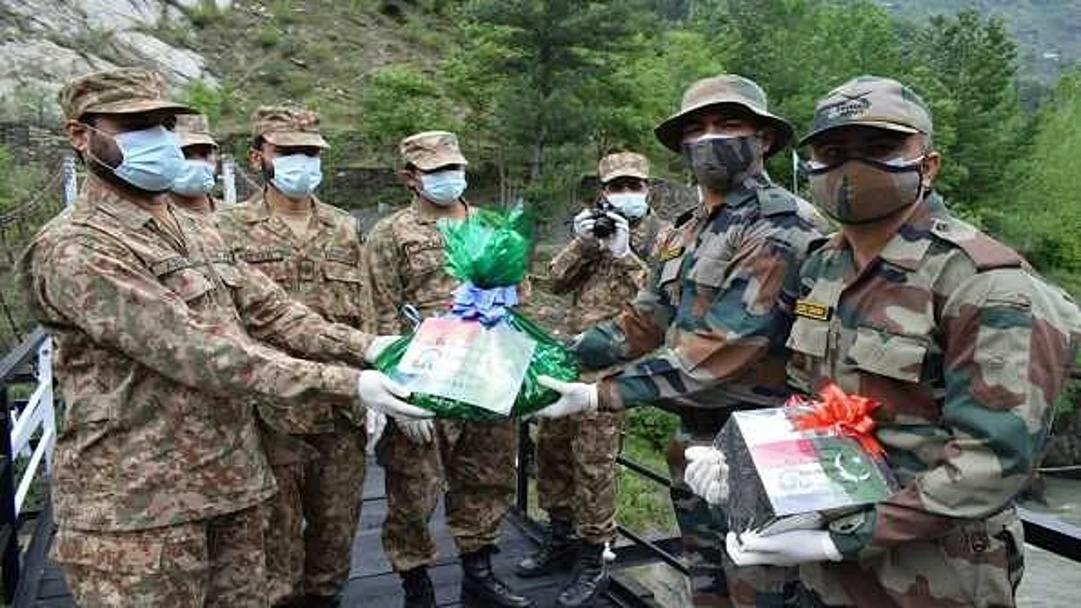 India, Pak Army exchange sweets on Eid