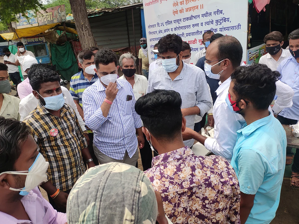 भुकेलेल्याची भूक भागविणे पुण्याचे काम- ना. बच्चु कडु