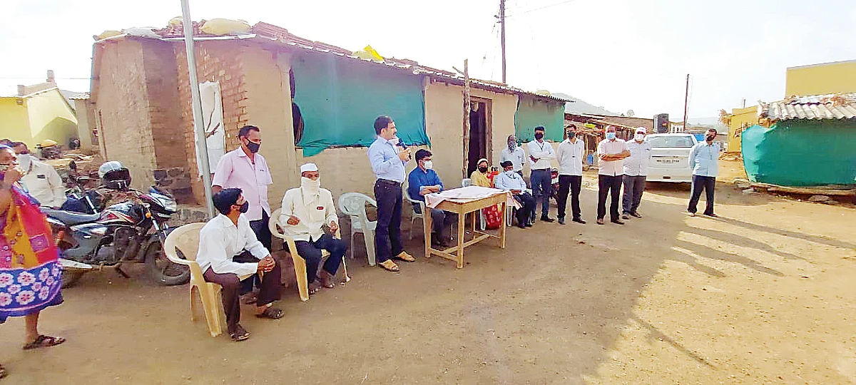 कळ्वणच्या पश्चिम भागात लसीकरणासाठी जनजागृती