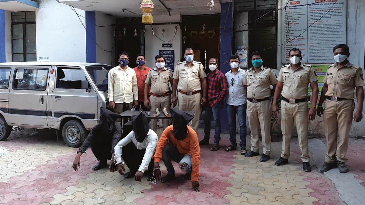 सोनई पोलिसांकडून दरोड्याच्या तयारीतील टोळी जेरबंद