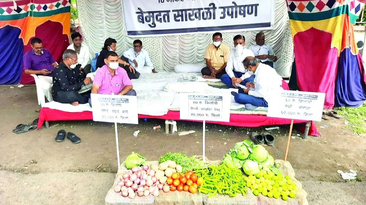 60 रुपये किंमतीच्या भाज्या 60 हजार रुपये किलोने विक्री