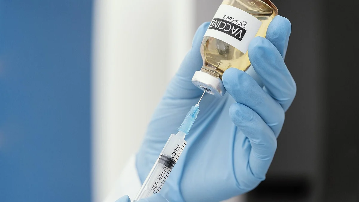 Vaccination drive in the central prison