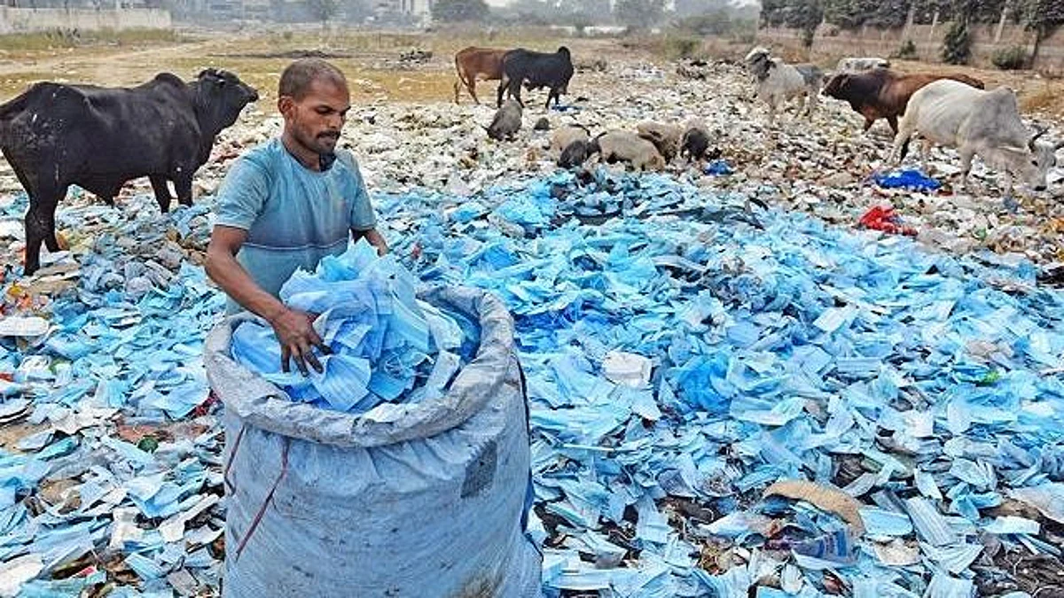 संकट कोविड कचर्याचे
