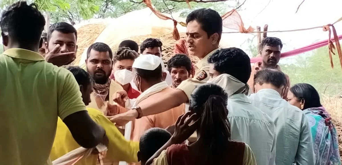 जेऊर हैबती येथील स्मशानभूीच्या जागेवरील 10 वर्षां पासूनचा वाद मिटविण्यात यश