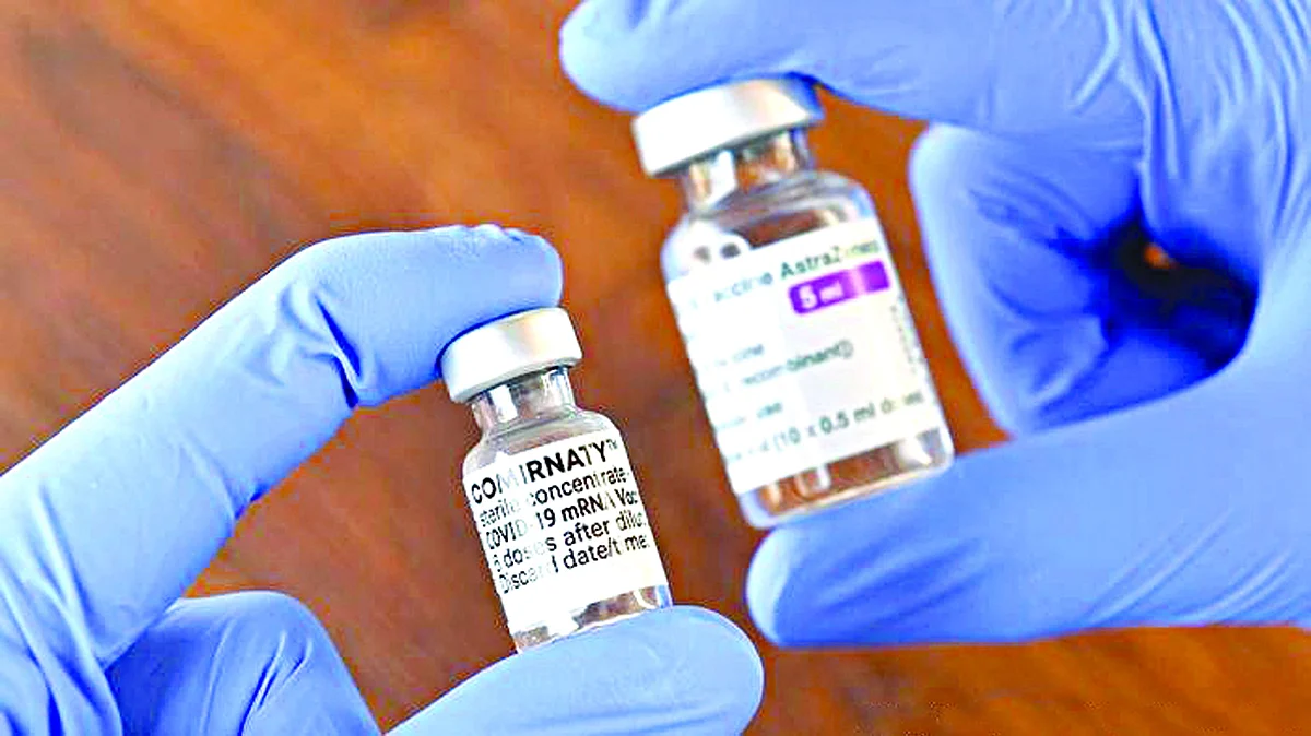 पर्याय ‘मिश्र लसीकरणा’चा