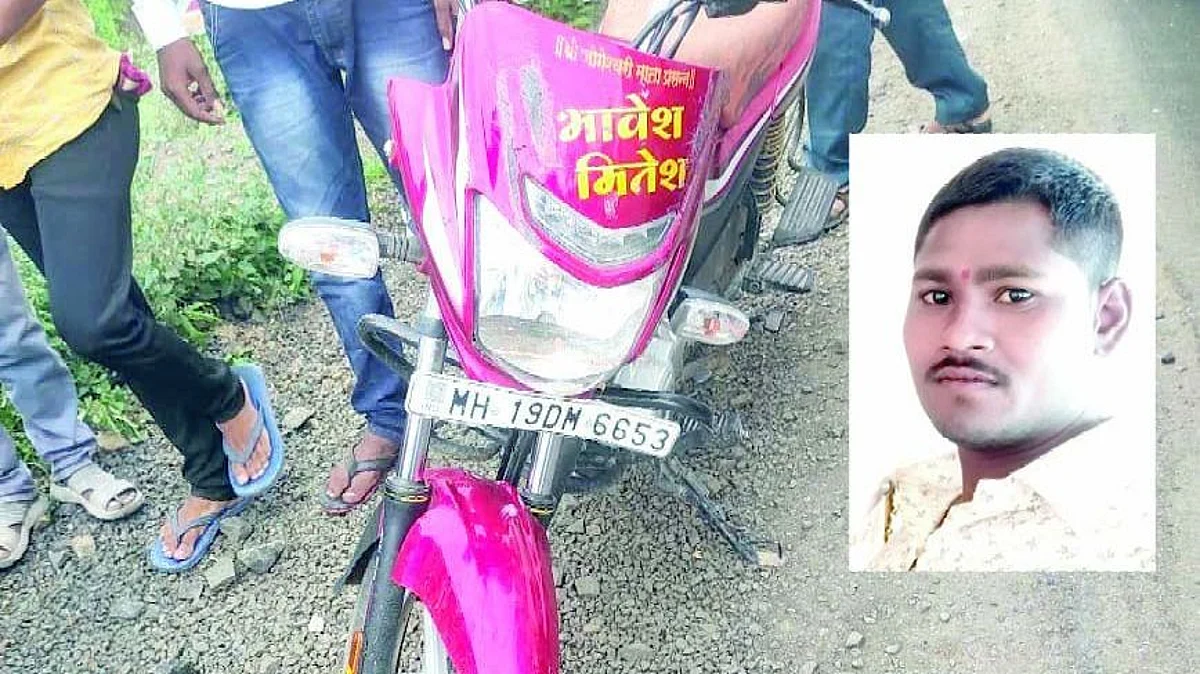 अज्ञात वाहनाच्या धडकेत दुचाकीस्वार ठार