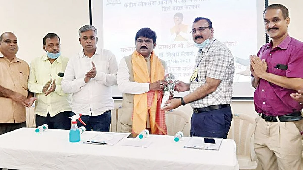 चांगल्या कामाचे आत्मसमाधान : खा. गोडसे