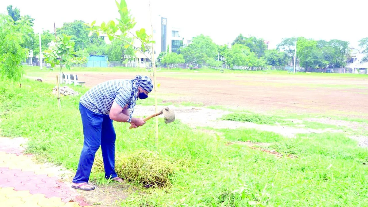 सत्ताधारी नगरसेवकावर साफसफाईची वेळ येते तेव्हा !