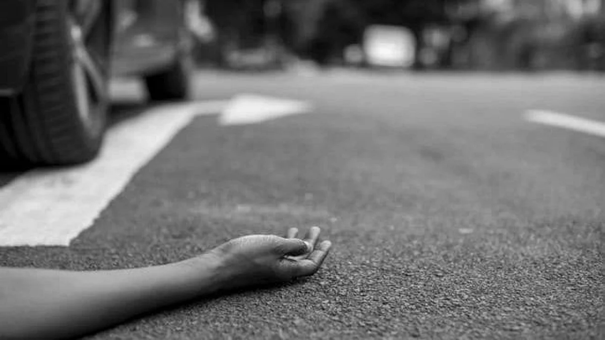 A youngster killed in a road accident