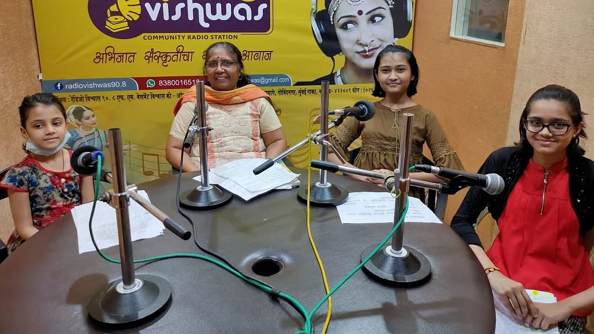 करोना काळात अभ्यासक्रम रेडिओवर प्रक्षेपित; नाशिकच्या कम्युनिटी रेडिओला दोन राष्ट्रीय पुरस्कार