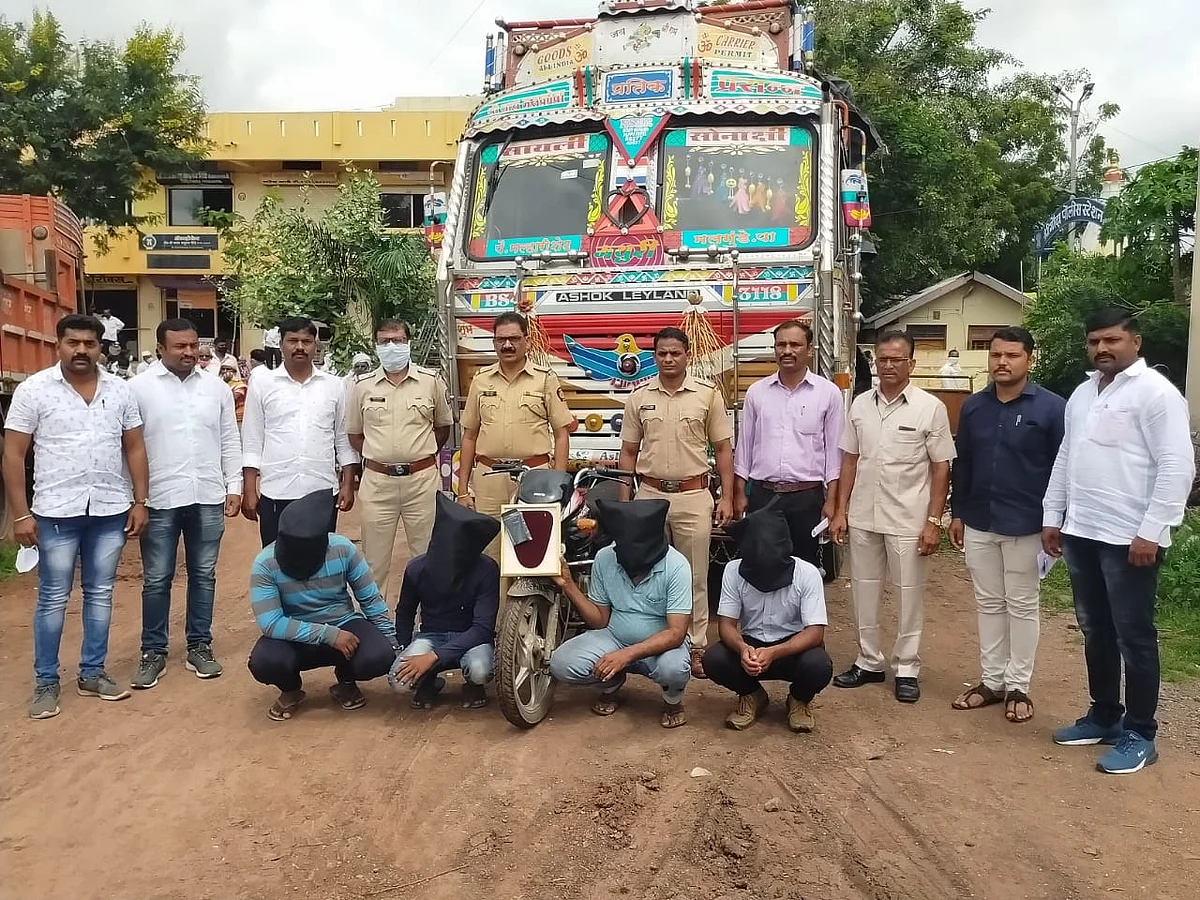 श्रीगोंदा : रस्ता लूट करणारी टोळी जेरबंद