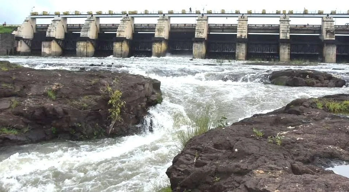Gangapur Dam 49.71% full