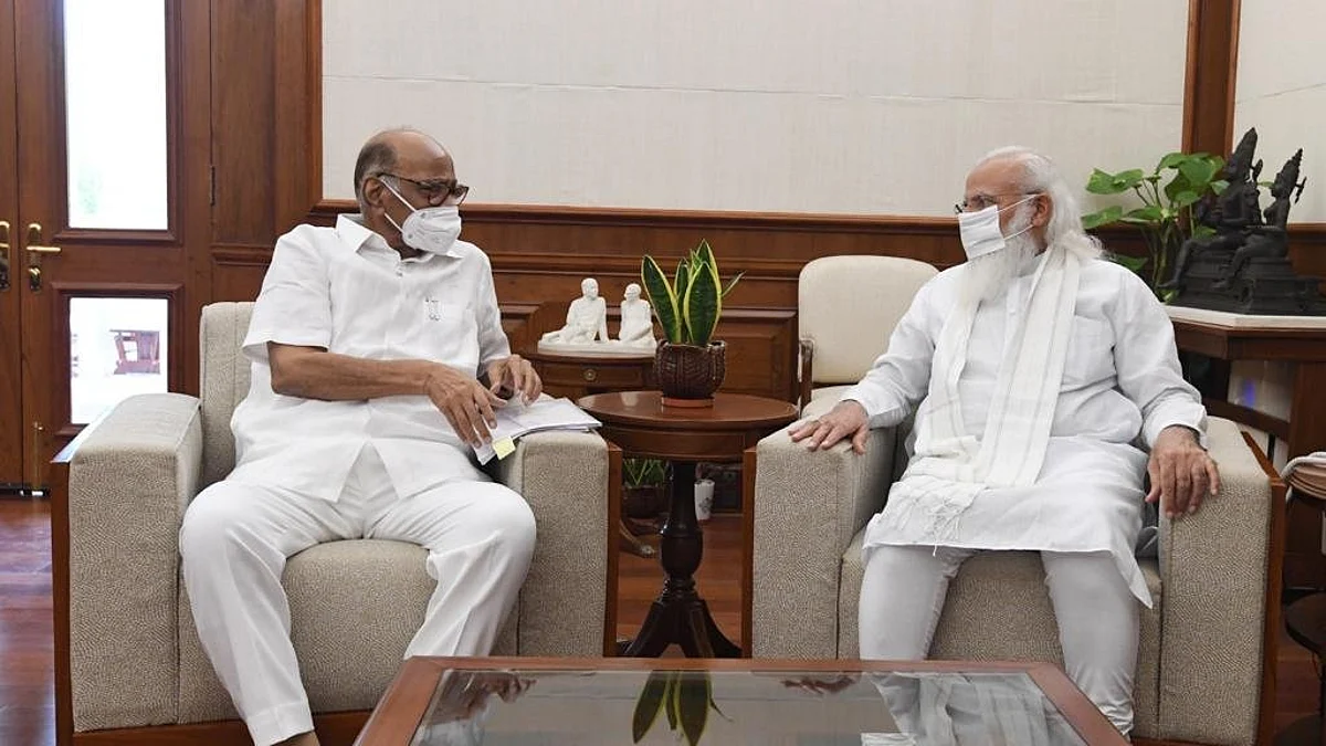 शरद पवारांनी का घेतली पंतप्रधानांची भेट?; नवाब मलिकांनी सांगितलं कारण