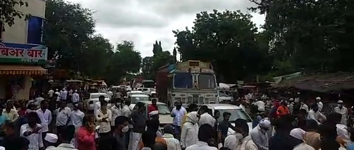 भाजी विकण्यासाठी गेला, नंतर बाजार समिती आवारात आढळला मृतदेह