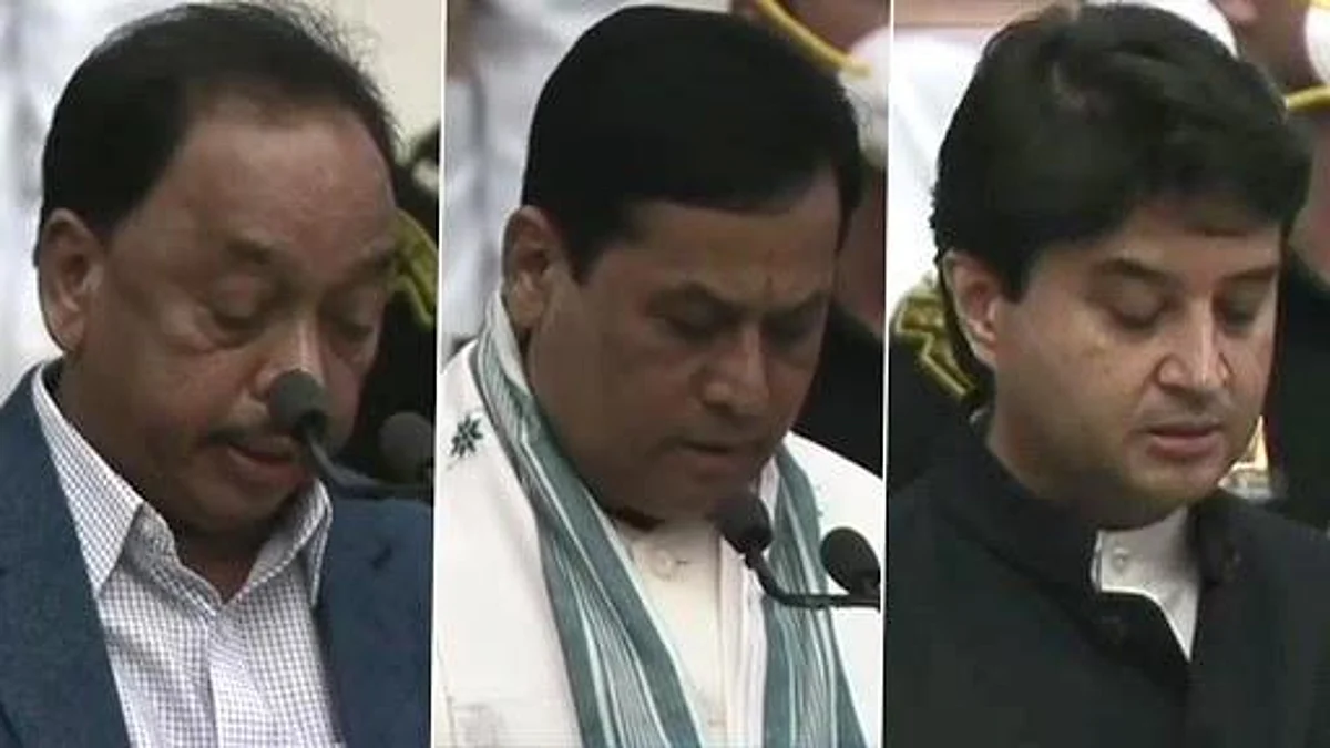 केंद्रीय मंत्रिमंडळ विस्तार : 15 कॅबिनेट, 28 राज्यमंत्र्यांना शपथ