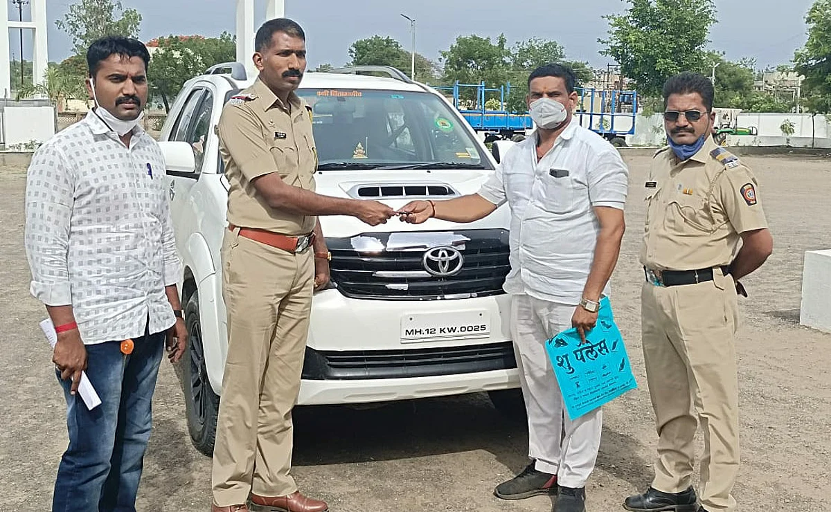 खाकीच्या धाकाने ओढून नेलेली फॉर्च्युनर केली परत!