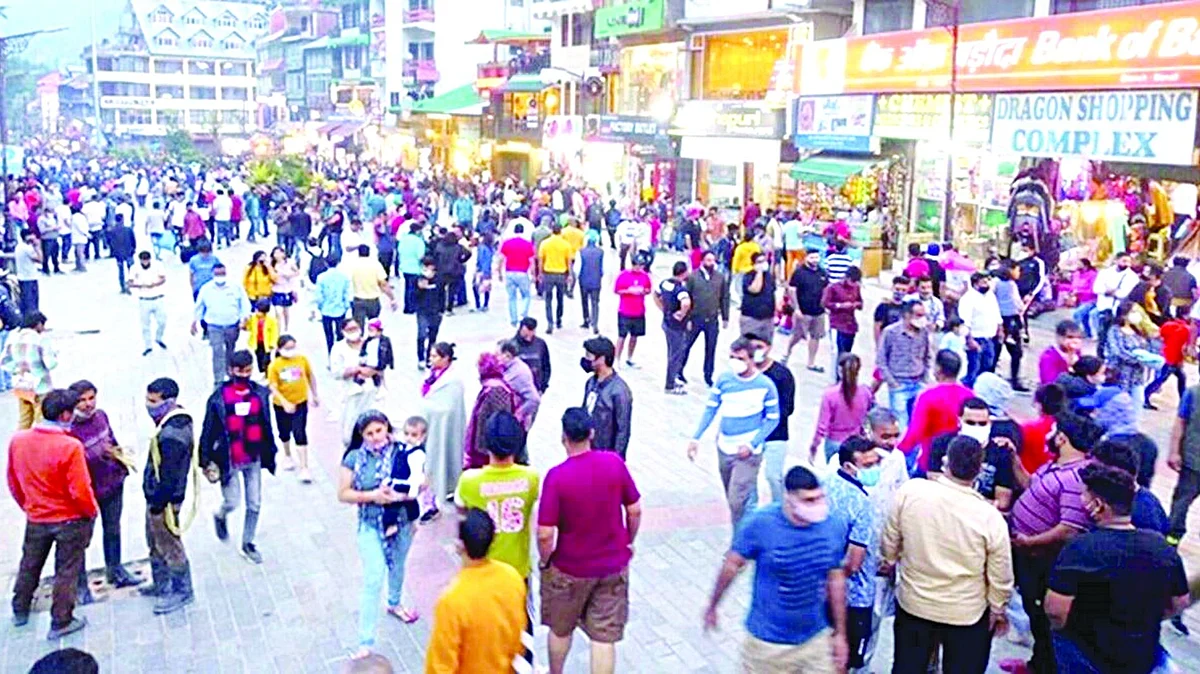 कोरोना निर्बंधाचे विस्मरण