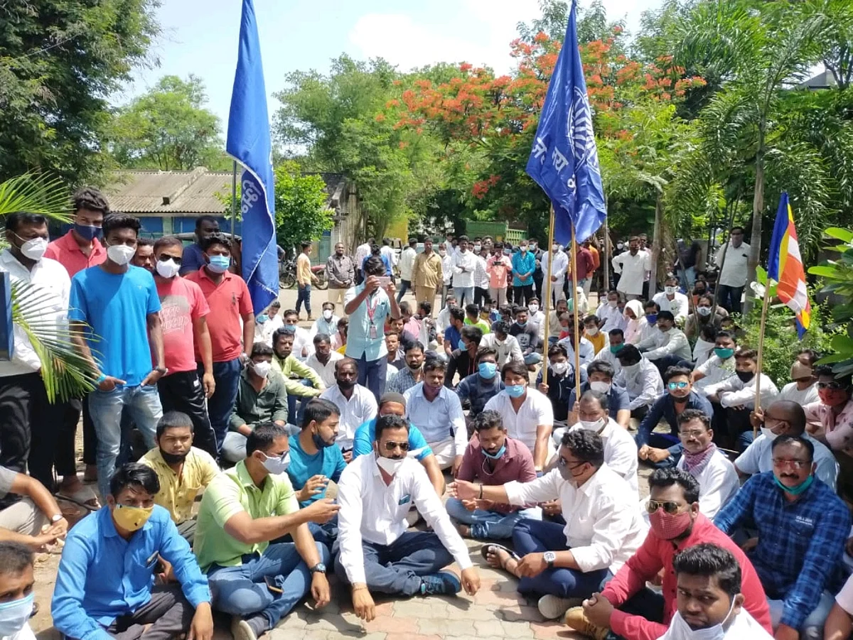 शिवसेना आ.संजय गायकवाडांच्या 'त्या' वक्तव्याचा निषेध