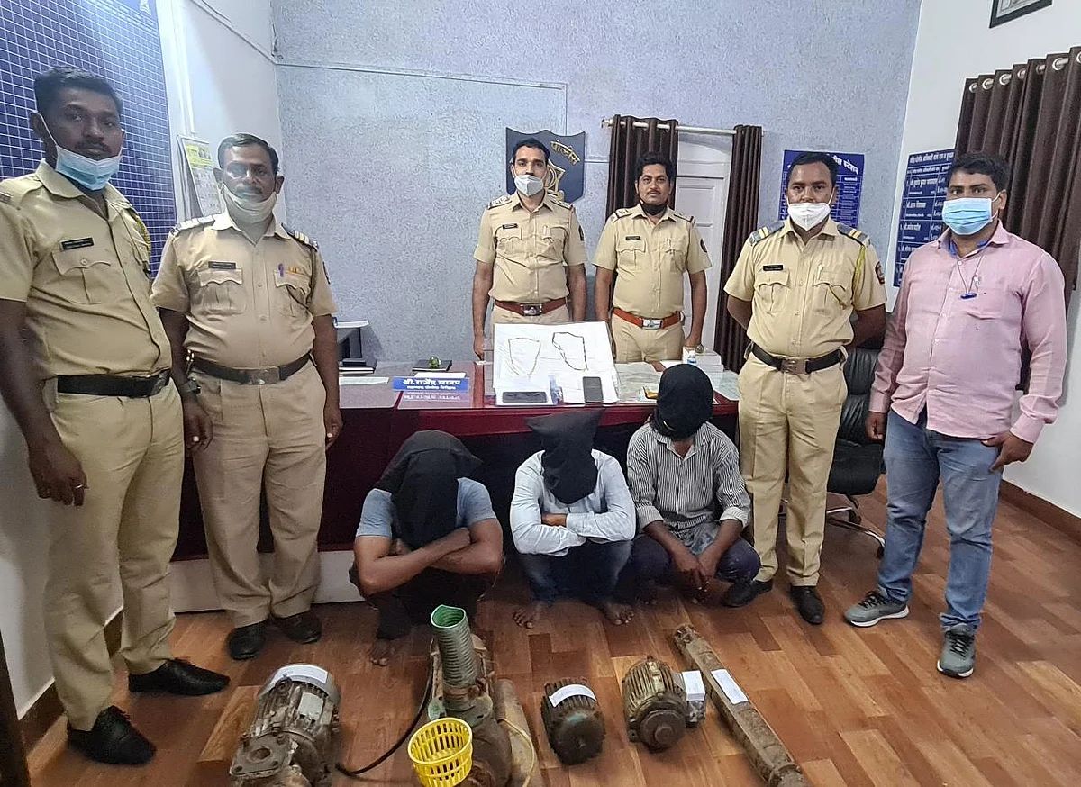 नगर तालुक्यात चोर्या करणारे तिघे जेरबंद