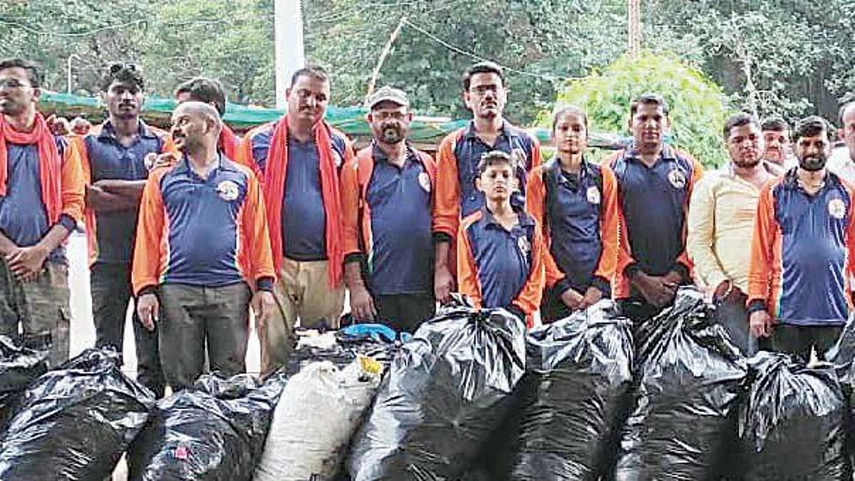 ब्रह्मगिरी, गंगाद्वार येथून प्लास्टिक संकलन