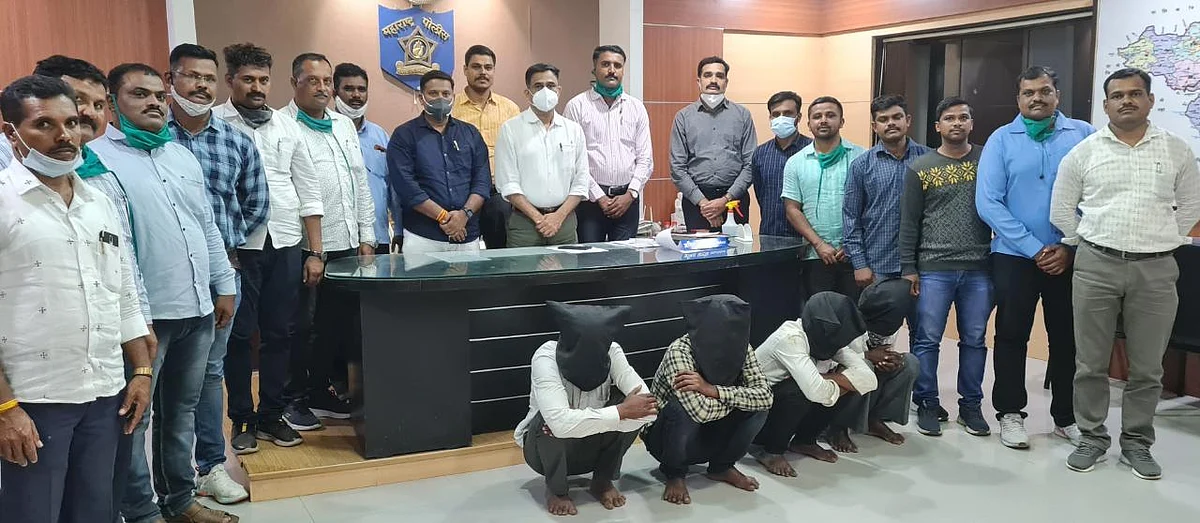 चार सराईत गुन्हेगार गजाआड